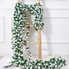 BLEUM CADE 5Pcs 16.4Ft Fake Flower Garland Artificial Rose Vines