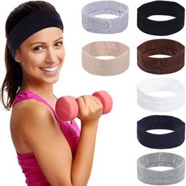 Beavorty 7 Piezas Diadema De Yoga Banda Para El Sudor Diademas Deportivas Para Mujer Y Hombre Bandas Para La Cabeza Elásticas Para Correr Fitness Y En