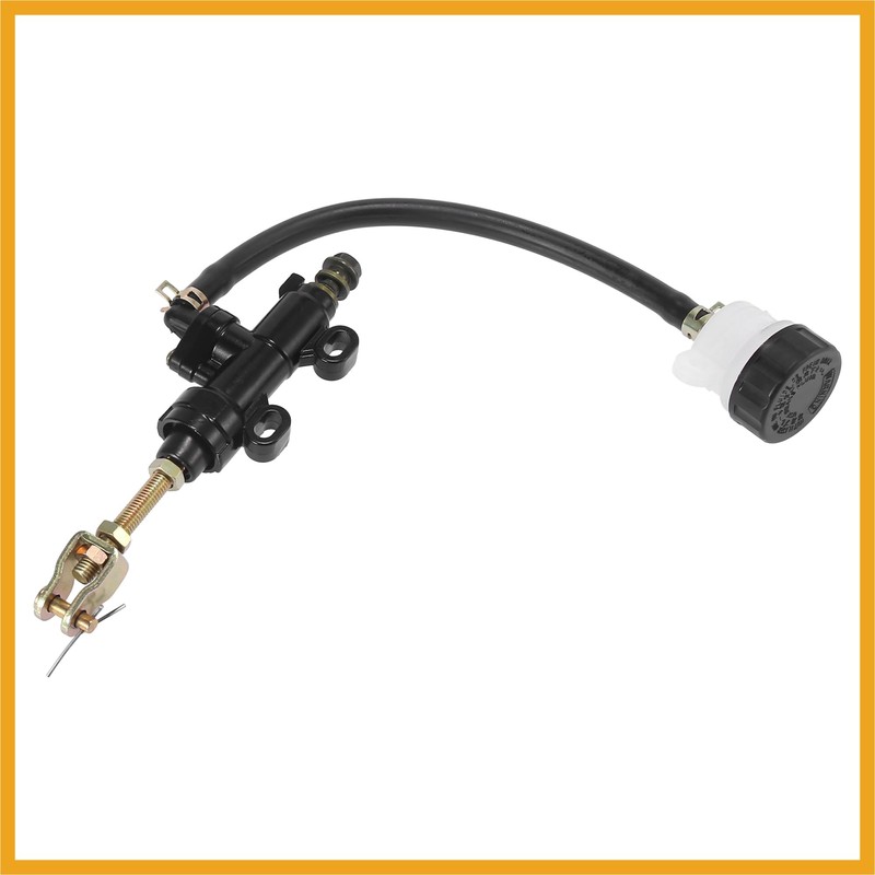 Partuto Rear Brake Master Cylinder Pump with Reservoir for Motorcycle