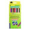Buffalo Original, 24pk Coloured Pencils Pre-sharpened