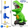 NIPLOOOW Moveable Dinosaur Shooting Toys for Kids 3-8 Years, Movable