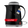 Helios Wave Kunststoff-Isolierkanne, schwarz, 0,3 Liter