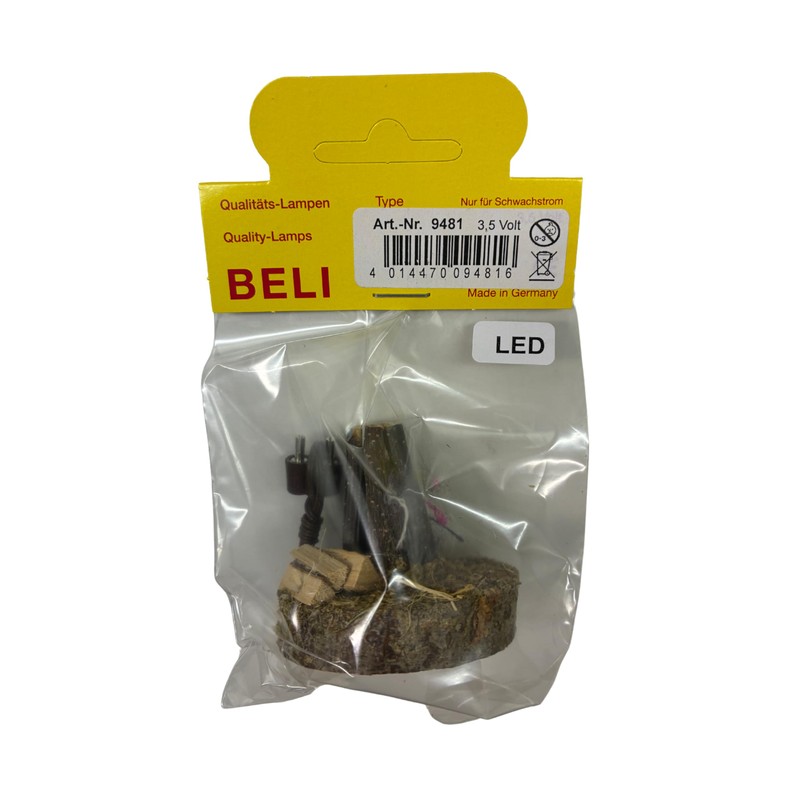 BELI-BECO 9484 Campfire - Fire Pit for Nativity Scene with