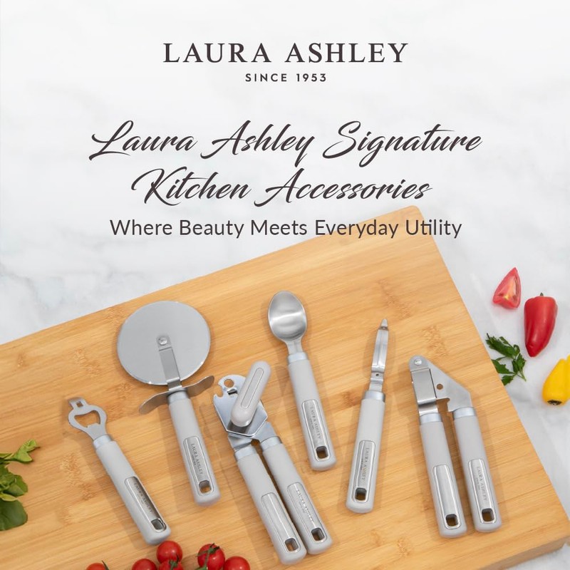 Laura Ashley Stainless Steel Fruit and Vegetable Peeler with Ergonomic