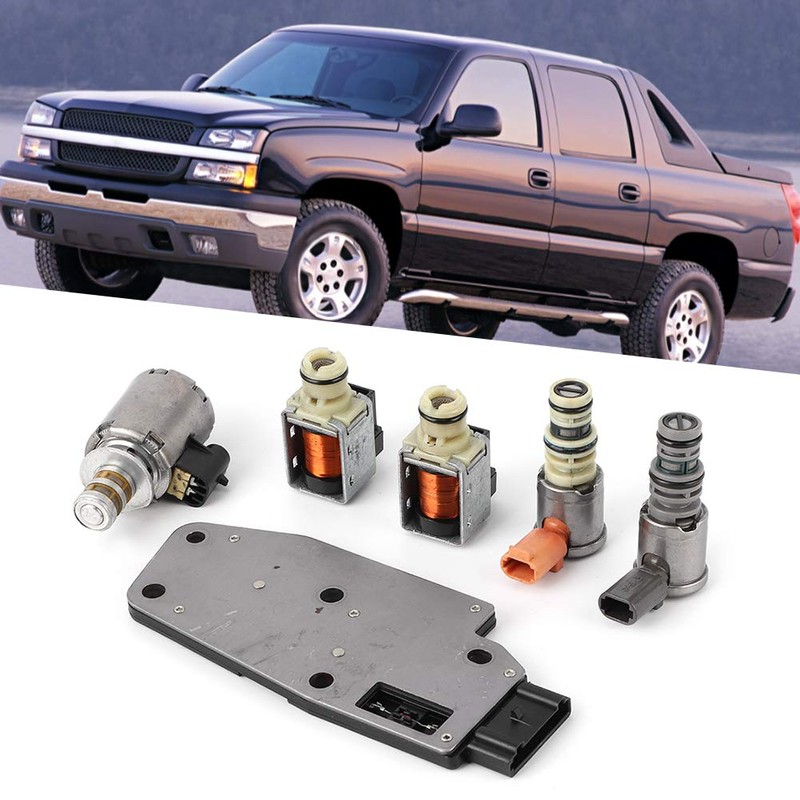 Acouto 4L60E Kit de Solenoide Maestro de Transmisión para GM