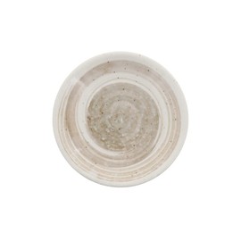 Tableware ks-035-05 Japanese Tableware, Medium Plate, 5.5 inches (14 cm), Living Vessel, Brush Powder