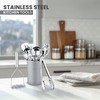 Avador® Premium Set of 10 Stainless Steel (GREY HOLDER) Kitchen