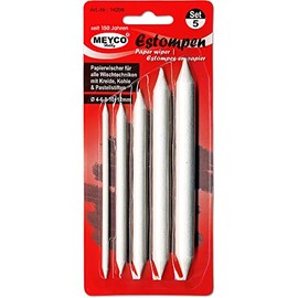 Meyco Paper Pen – Estompen – Blending Pen for Smudging Pencil – Wiping Pen – Paper Mop