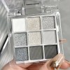 9 Sombras De Ojos Mate Ahumadas Resistentes Al Agua