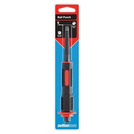 Sutton tools M709 Soft Grip Nail Punch, 6.0 Size x 180 mm Length