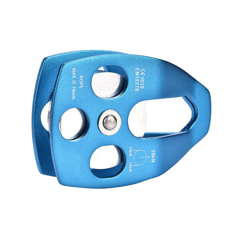 Single Pulley, 16KN Rolling Tension | 32KN Still Tension, Magnalium