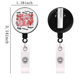 Nephrology Badge Reel Inspired Health Care Gift Urologist Medical Professional Gift (Nephrology Badge CA)