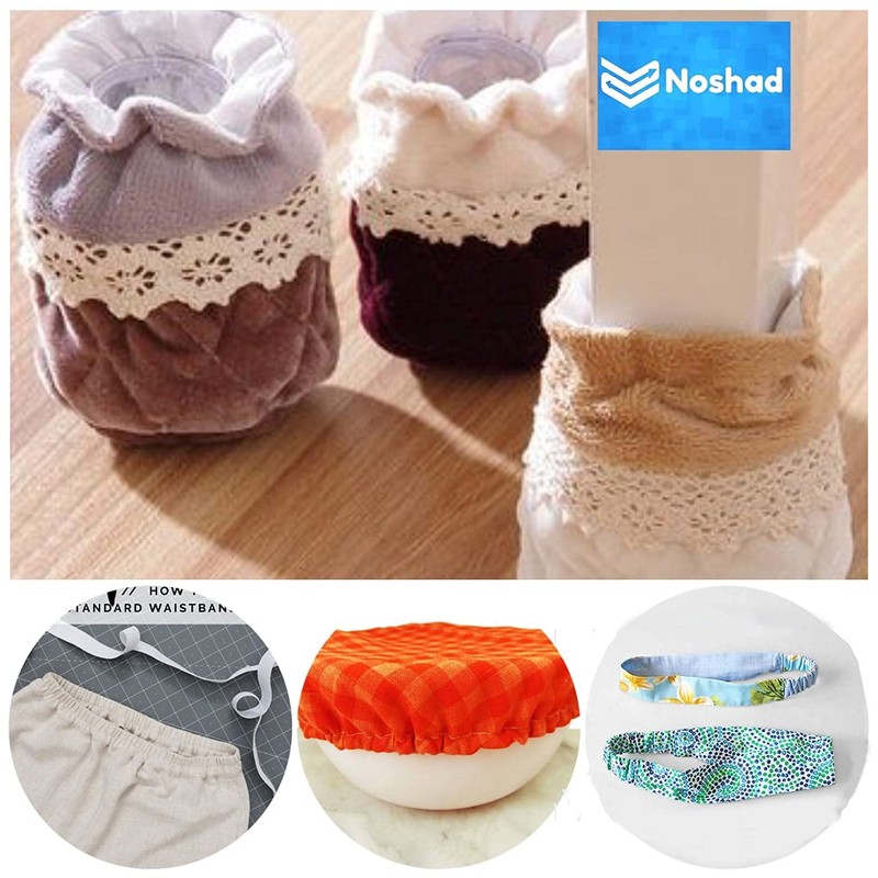 Noshad® 6mm - 1/4" 10m White Quarter inch 8 Cord
