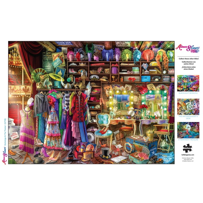 Buffalo Games - Aimee Stewart - Backstage at The Theater