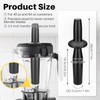Low Profile Tamper Replacement, Plunger Replacement Compatible with Vitamix Blender