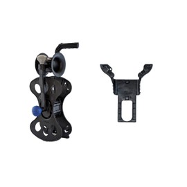 FreeReel - 100 ft 12/3 Heavy Duty Extension Cord Reel - 50 ft Air Hose Reel - Cord, Hose, Cable Storage Organizer - - Includes 1 Storage Cassette Reel, 1 Precision Guide/Winder, 1 Wall Storage Mount