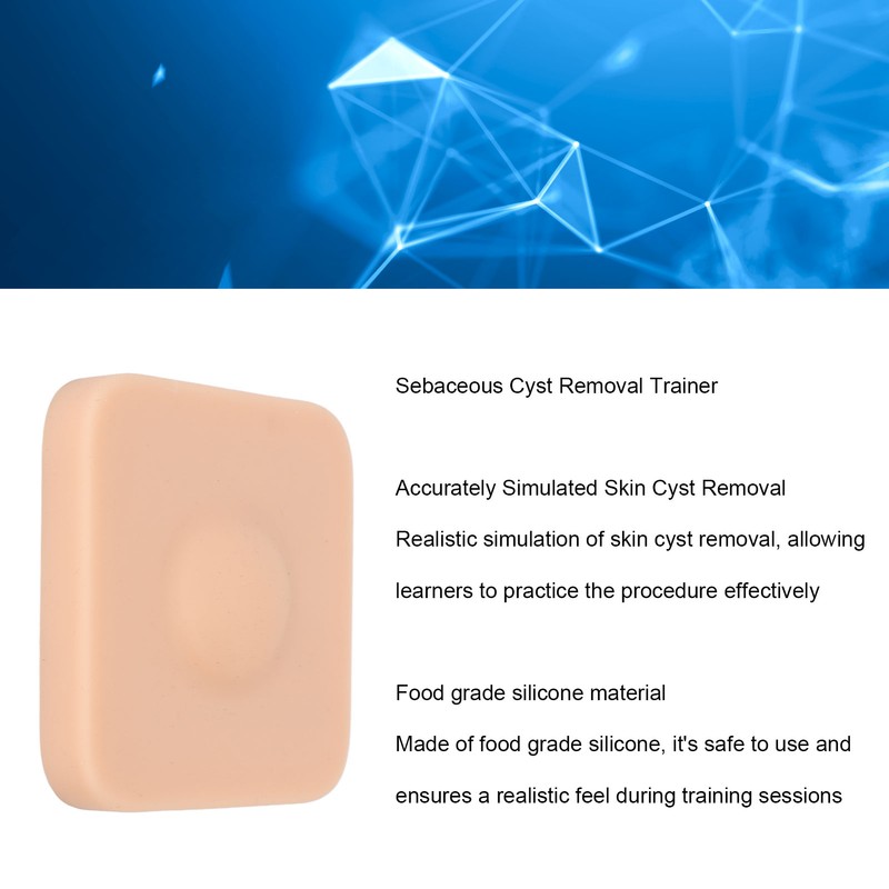 Sebaceous Cyst Removal Trainer Silicone Abscess Incision Drainage Pad Suture