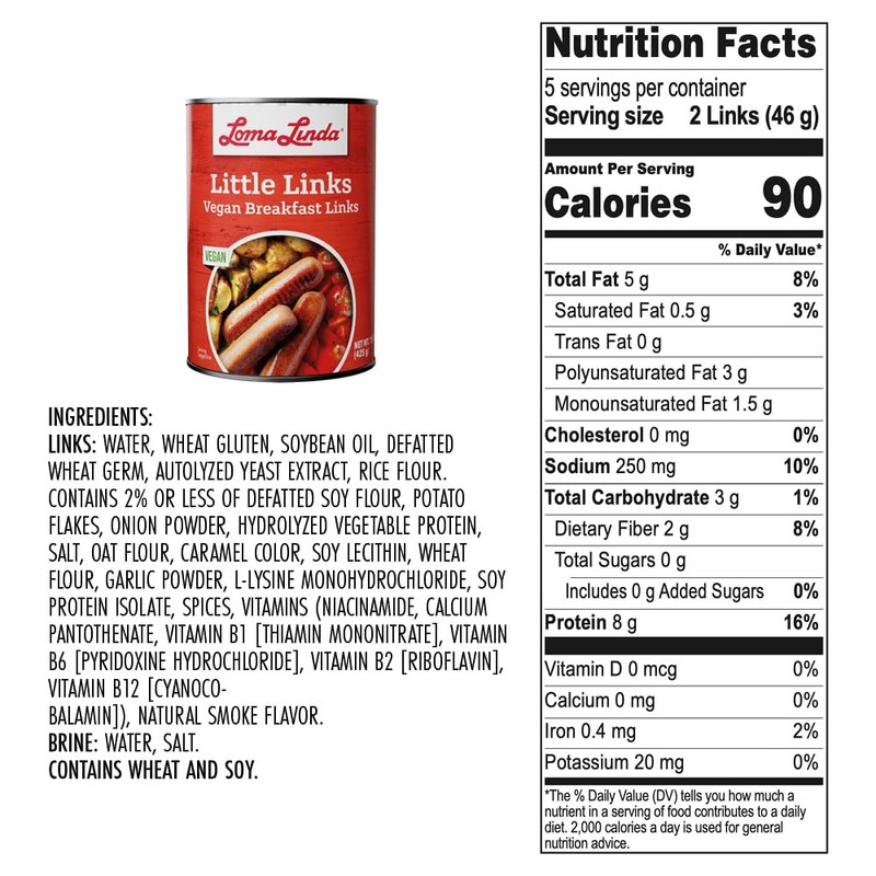 Loma Linda - Plant-Based Meats (Little Links (15 oz.), 3
