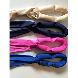 Weighted headband for compression and weight around rim of head, adult, various colors, stretchy spandex, weighted scarf, weighted hat