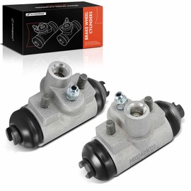 A-Premium Rear Drum Brake Wheel Cylinder Compatible with Honda Models - Civic 1980-1989, Accord 1988-1989, CRX 1988-1989, Prelude 1982-1982, 2-PC Set