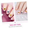 FOMIYES Sunflower Nail Decals 3 Sheets Nail Stickers for Art