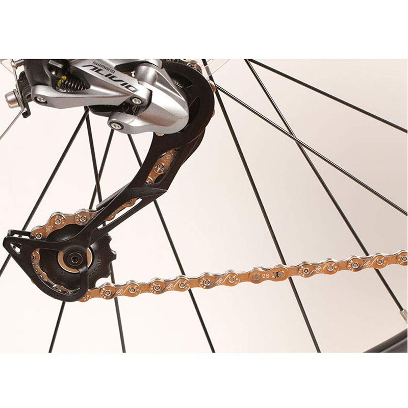Wolfride Bicycle Chain, Speed Chain, 116 Links, Compatible with 6/7/8