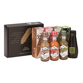 Takahashi Shoten Yuzusuko Variety Set, 2.6 oz (75 g) x 3, 4.4 oz (125 g) x 1