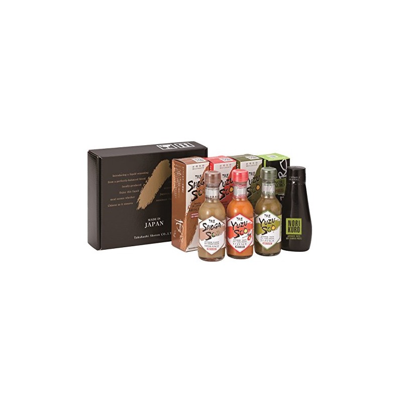 Takahashi Shoten Yuzusuko Variety Set, 2.6 oz (75 g) x