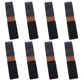 Haidong Felt Furniture Pads with Hooks Wrap-Around Felt Floor Savers Floor Savers for Sled Chair Leg Floor Protectors Pads Easily Moved Stools 8PCS