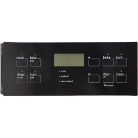 Replacement 316419141 Range Oven Control Overlay for Electrolux Stove Oven Control Board
