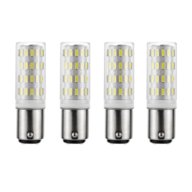 2X Ba15d Sewing Machine LED Light 5 Watt Bulb B15