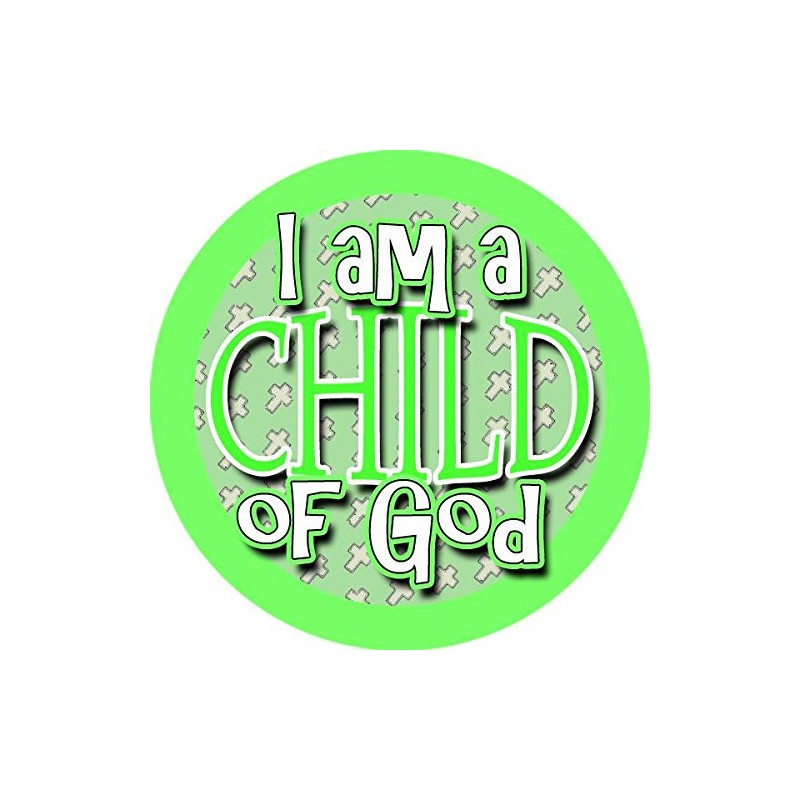 144 Child of God 30 mm School Christian Reward Stickers,