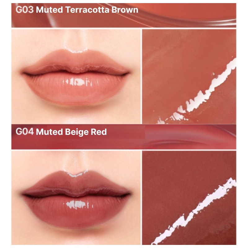 KATE Lip Monster Super Glossy Lipstick 1.6g, Color:G04 Muted Beige