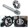 HARSKIYER 5/8"-24 UNEF Tap and Die Set, HSS Machine Thread