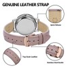 BISONSTRAP Elegant Leather Watch Straps, Quick Release, Watch Bands for