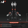 A-Premium Set of 4, Front Inner & Outer Tie Rod