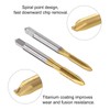 QUARKZMAN Spiral Tip Taps 1/4-20 UNC 8-32 Inch 2 3