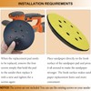 6 Inch 6 Hole Replacement Sander Pad for Ridgid R2611