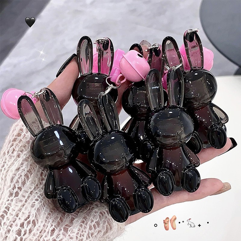 DENESTUP 3Pcs Bunny Hydrating Lip Gloss Set, Jelly Liquid Lipsticks