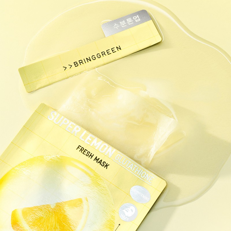 Bring Green Fresh Mask Supers Lemon Glutathione 20g 10ea