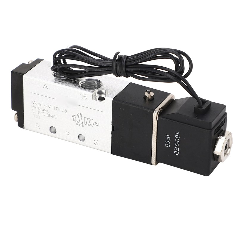 Pneumatic Solenoid Valve with Wire 2 Position 5 Way IP65