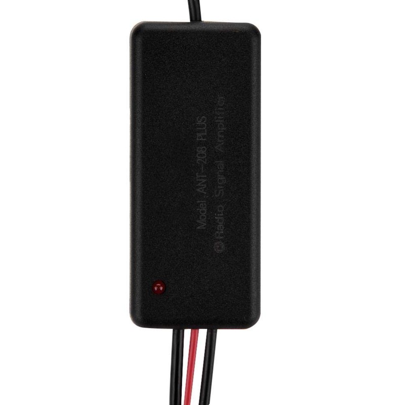 Car Antenna Amplifier AM FM Adapter Car Aerial Booster Amplifier