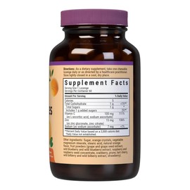 Bluebonnet Pastillas Zinc 15mg Vitamina C Naranja 60pz