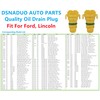 3PCS Oil Drain Plug Fit For 2011-2024 Ford F-150 Mustang