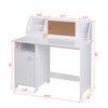 UTEX Kids Study Desk with Storage, Wooden Children School Study