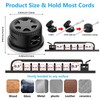 ELII 328Pcs Cable Management Kit, 8 Magnetic Cable Holder,69Adhesive Cable