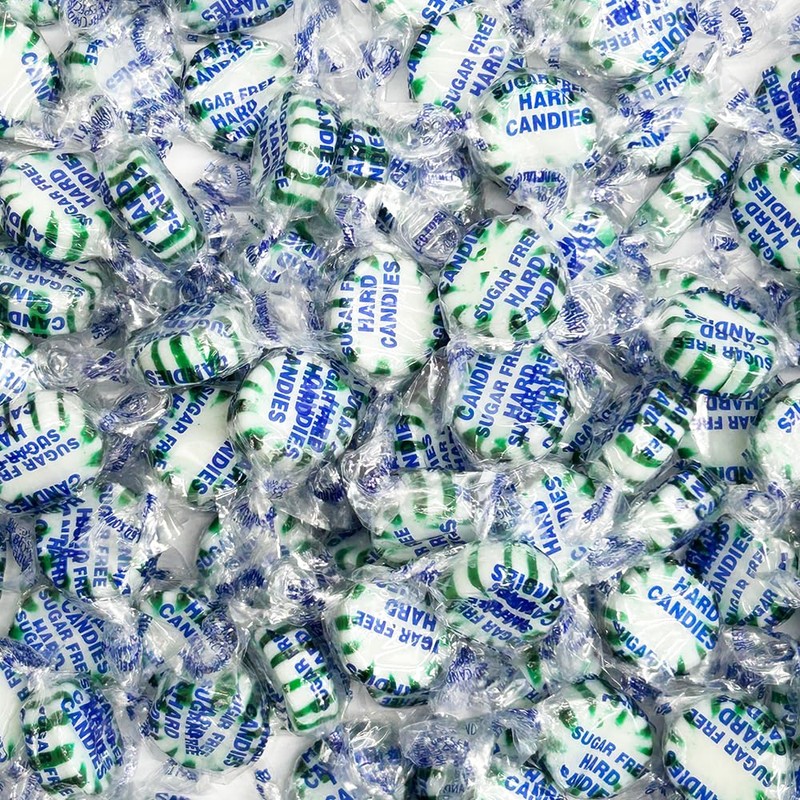 Sugar Free Starlight Spearmint Hard Candy 1 Pound - Approx.
