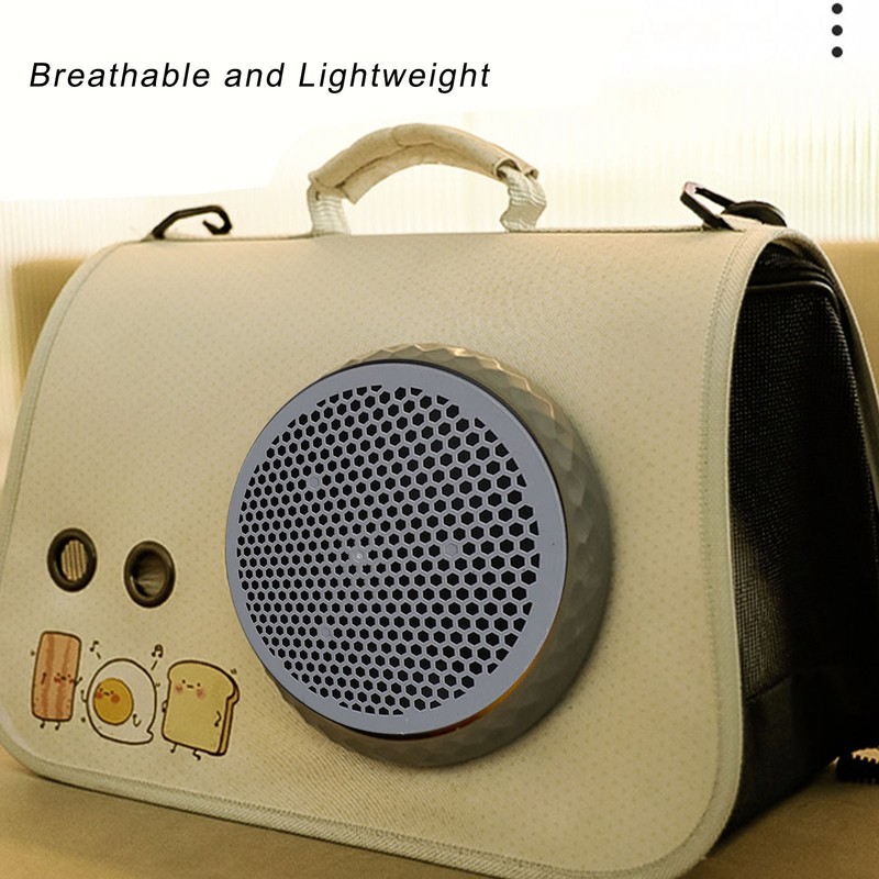 Cat Space Capsule Carrier Breathable Mesh Cover Large Capacity PU