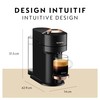 Nespresso Vertuo Next Coffee and Espresso Machine by De'Longhi, Black