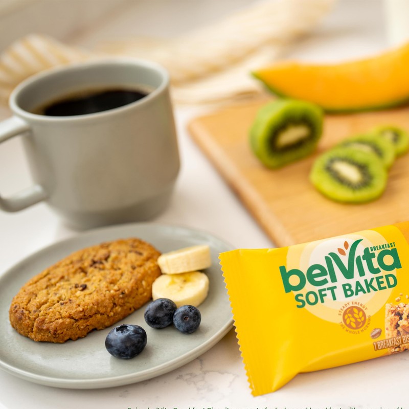 belVita Soft Baked Breakfast Bars Variety Pack, Banana Bread and